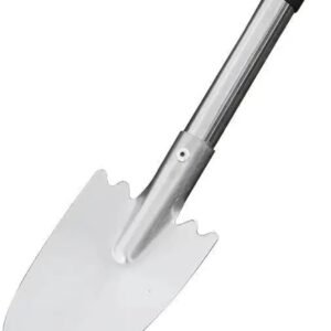 Stainless Steel Gardening Shovel Flower Planting Tool Small Garden Hand Tool Weeding Soil Digging Spade for Farm and Garden Use(Shovel B)