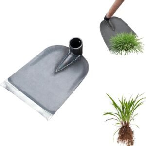 Garden Hoe,All-Steel Hardened Sharp Durable Garden Weeding Tools without Handle,Garden Edger Weeder Portable Household Vegetable Garden Shovel for Backyard Loosening Farm Planting Weeding (175)