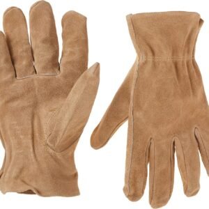 2055L Split Cowhide Work Gloves, Large